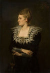Portrait of Elżbieta de Vaux (19th century)