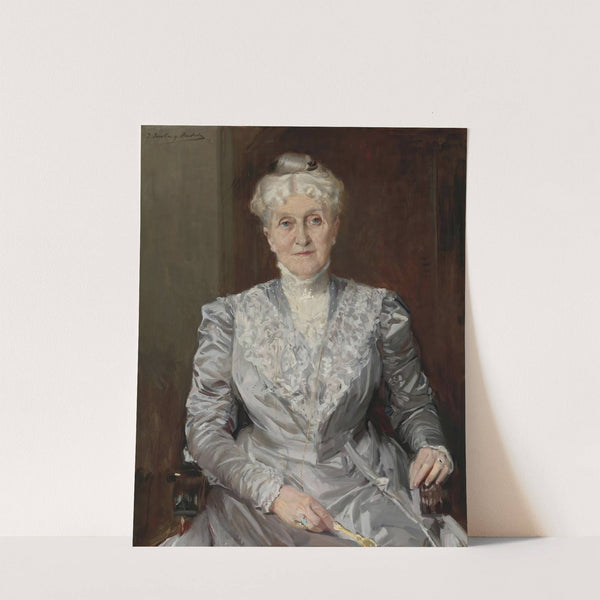 Portrait Of Emily Perkins by Joaquín Sorolla