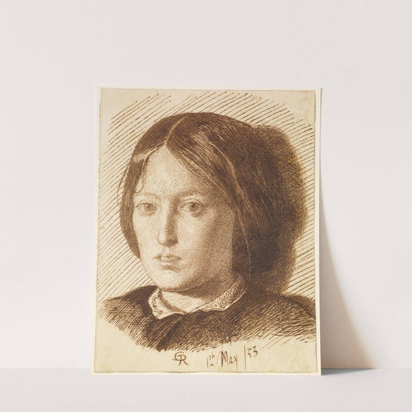 Portrait of Emma Madox Brown (1983) by Dante Gabriel Rossetti