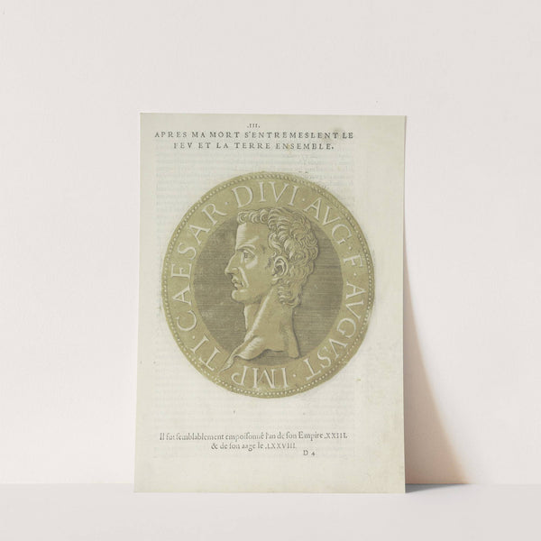 Portrait of Emperor Tiberius (1557-1559) by Hubert Goltzius