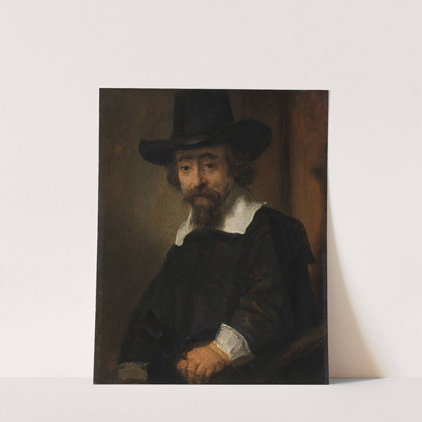 Portrait of Ephraim Bueno by Rembrandt van Rijn