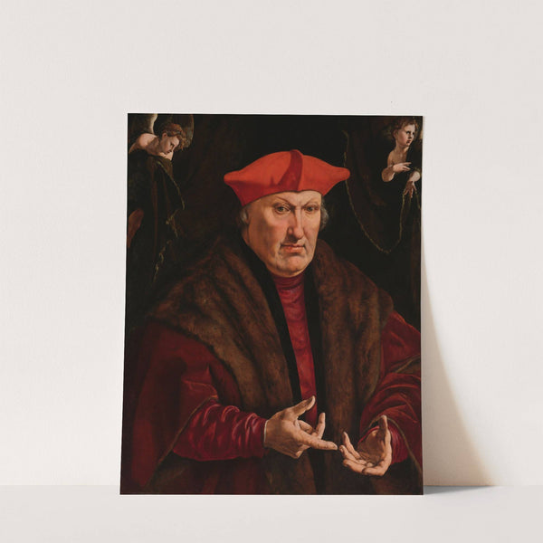 Portrait of Erard de la Marck by Jan Cornelisz Vermeyen
