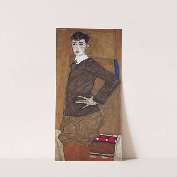 Portrait of Erich Lederer (1912–1913) by Egon Schiele