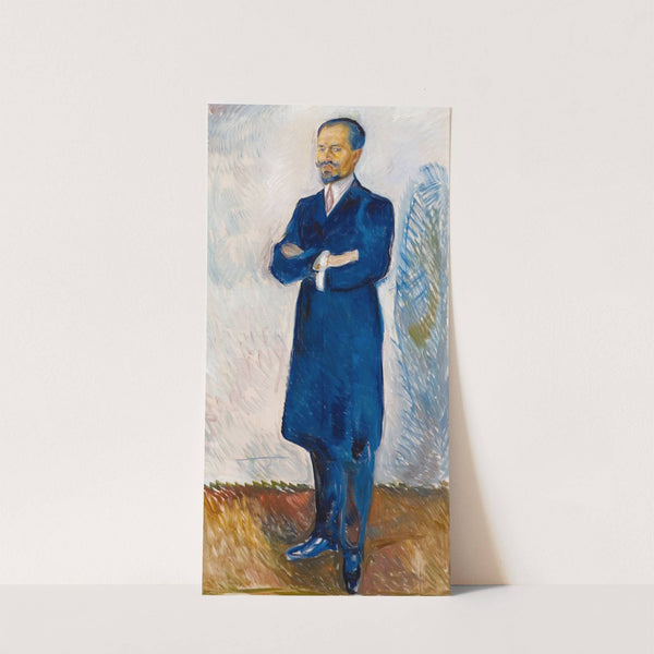 Portrait of Ernest Thiel (1907) by Edvard Munch
