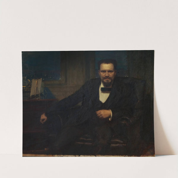 Portrait of Ernest Thiel by Oscar Björck