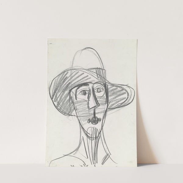 Portrait of Ester Haufler (ca. 1928) by Ernst Ludwig Kirchner