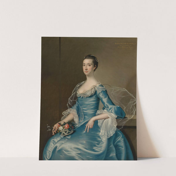 Portrait of Esther Ellison, née Walker (1726-1813) by Joseph Wright of Derby