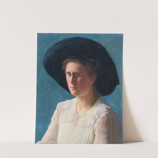 Portrait of Esther Kern by Albert Hermann Daur