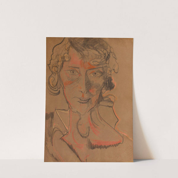 Portrait of Eugenia Dunin-Borkowska (1919) by Stanisław Ignacy Witkiewicz