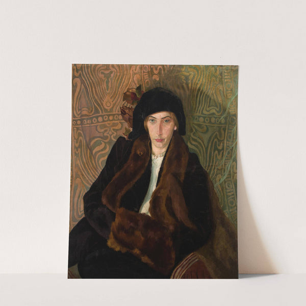 Portrait of Eugenia Dunin-Borkowska by Stanisław Ignacy Witkiewicz