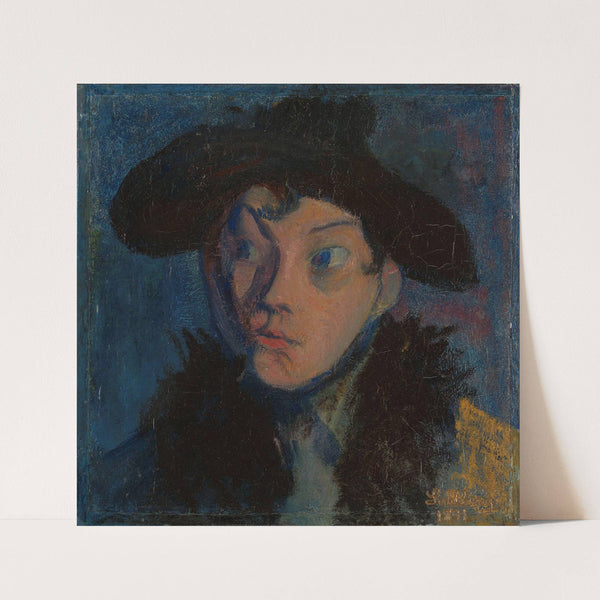 Portrait of Eugenie by Harald Sohlberg