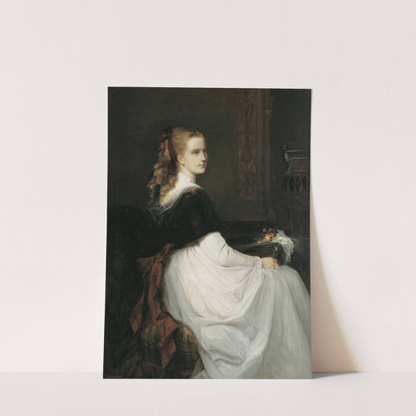 Portrait of Eugenie Scheuffelen by Hans Makart