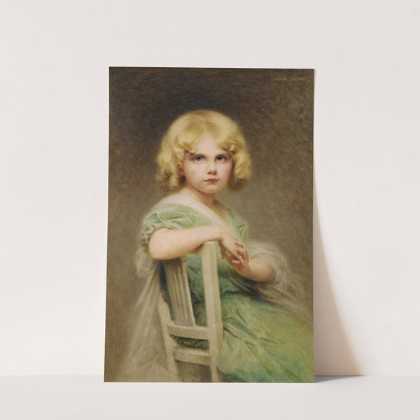 Portrait of Eva, daughter of the painter by Edouard Cabane