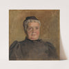 Portrait of Evelin Czóbel (1880–1900) by Ladislav Mednyánszky