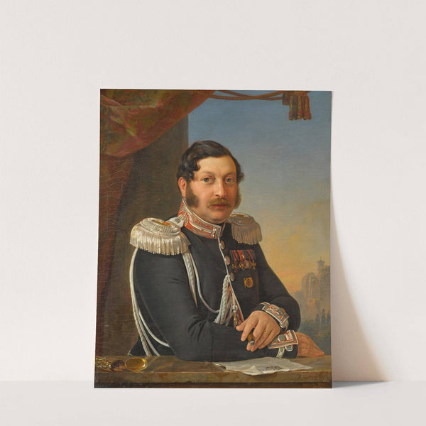 Portrait of Fedor Chernyshev (1845) by Pimen Nikitich Orloff