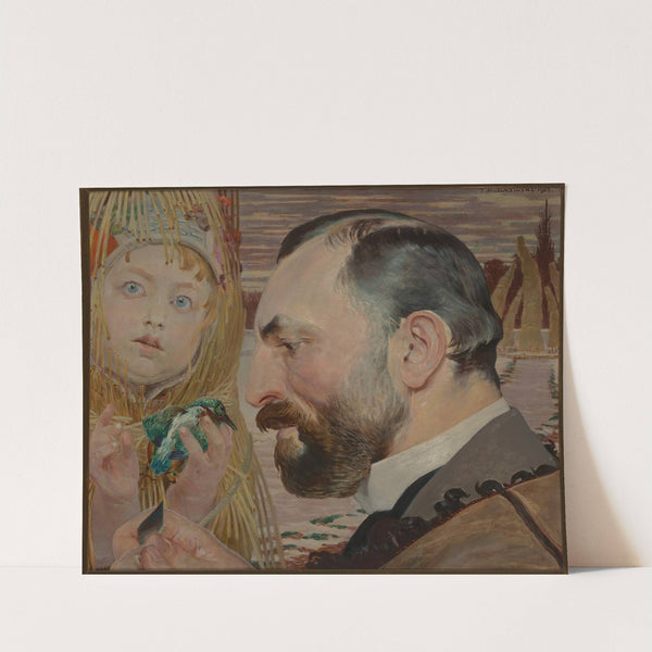 Portrait of Feliks Jasieński by Jacek Malczewski