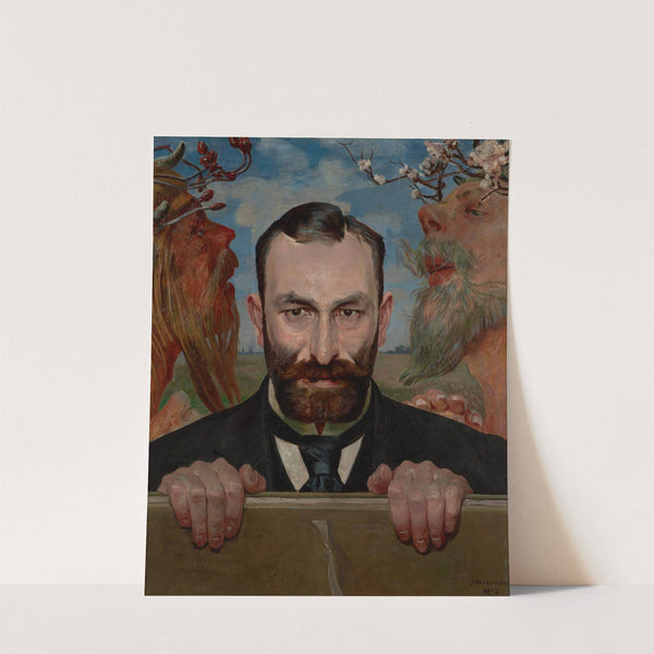 Portrait of Feliks Jasieński by Jacek Malczewski