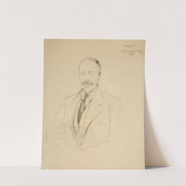 Portrait of Feliks Konopka (1888–1982) by Jacek Malczewski