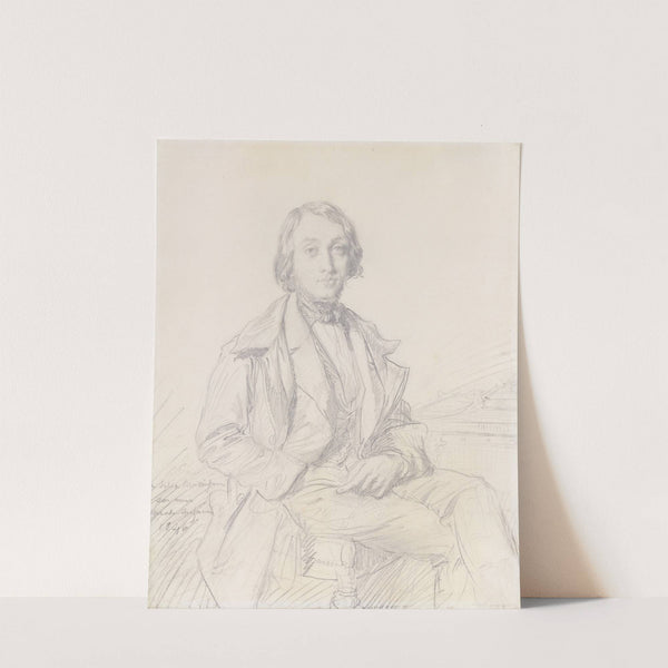 Portrait of Félix Ravaisson by Théodore Chassériau