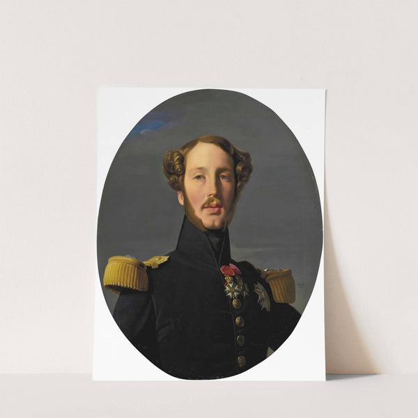 Portrait Of Ferdinand-Philippe-Louis-Charles-Henri Of Bourbon Orleans, Duke Of Orleans by Jean Auguste Dominique Ingres
