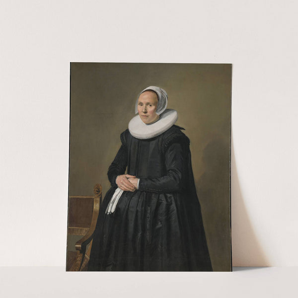 Portrait of Feyntje van Steenkiste (1635) by Frans Hals