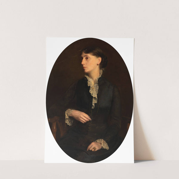 Portrait of Fidelia Bridges by Oliver Ingraham Lay