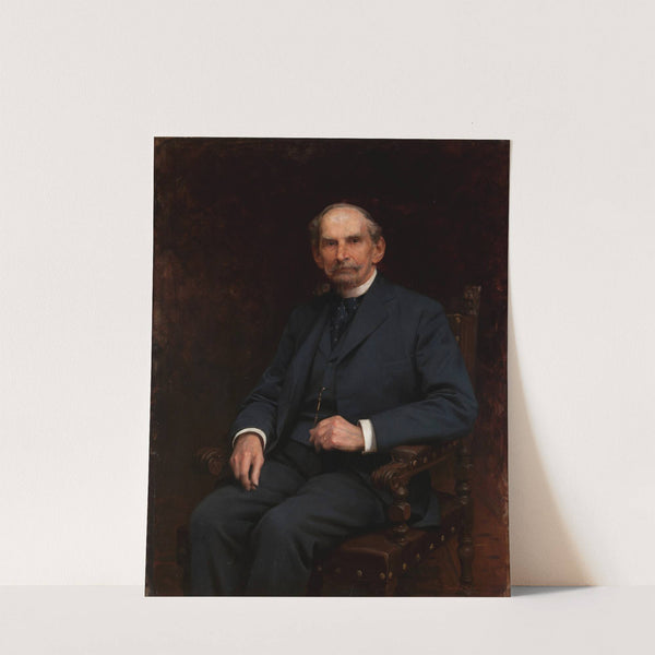 Portrait of Florian Ziemiałkowski (1897) by Zygmunt Ajdukiewicz