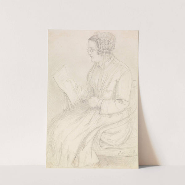 Portrait of Frances Rossetti, the Artist’s Mother (1988) by Dante Gabriel Rossetti