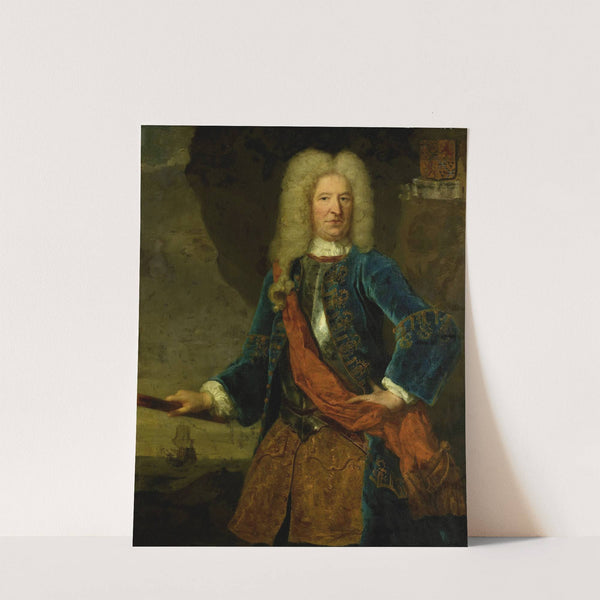 Portrait of François van Aerssen, Lord of Sommelsdijk, Vice-Admiral of Holland and West-Friesland (1728) by Mattheus Verheyden