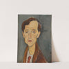 Portrait of Frans Hellens by Amedeo Modigliani