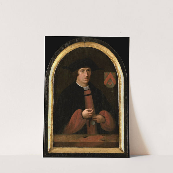 Portrait of Frans van Schoterbosch by Cornelis Engelsz.