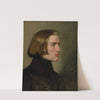 Portrait of Franz Liszt (1838) by Friedrich von Amerling