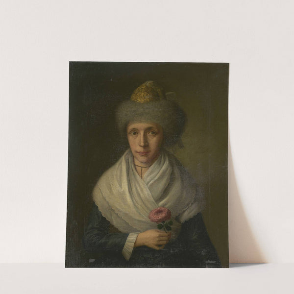 Portrait of Frau Häberle by Wendelin Moosbrugger