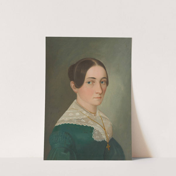 Portrait of Frau Jos. Ruch, née Faist by Lucian Reich