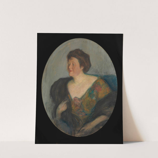 Portrait of Frau O. Fränkel (1914) by Leonid Pasternak