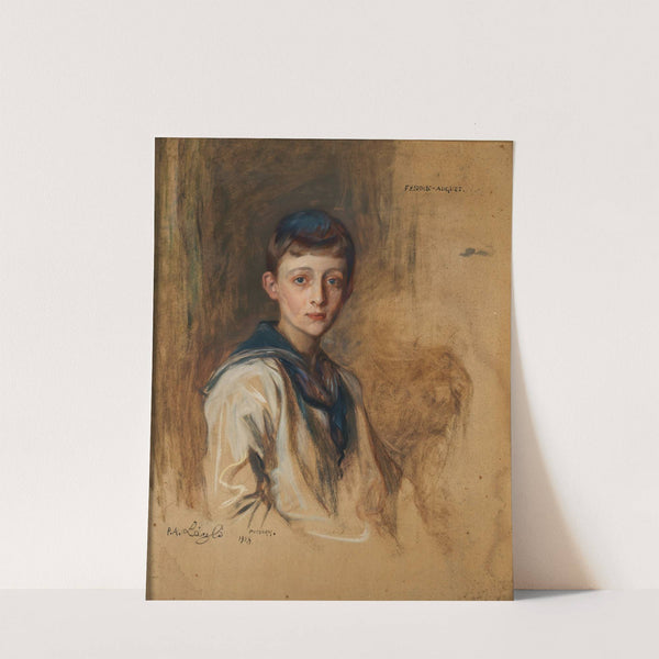 Portrait of Frederik-August Graf zu Rantzau (1895-1945) as a Child in a Sailor’s Suit by Philip Alexius de László