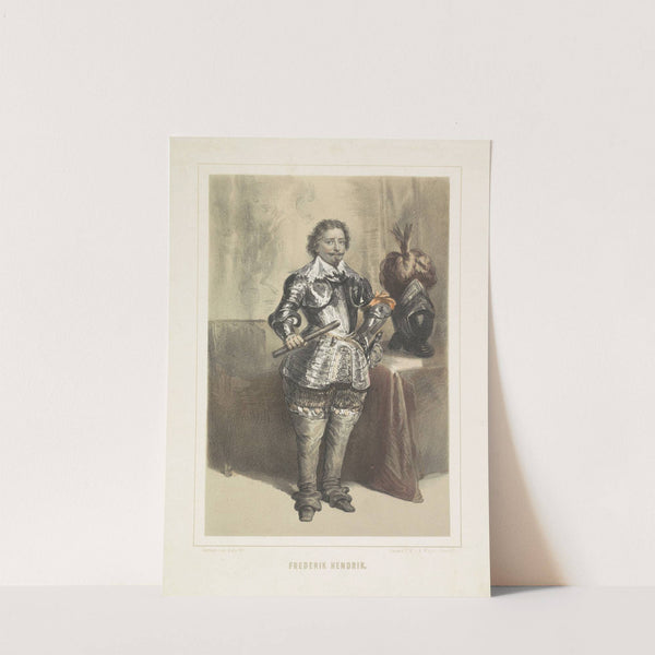 Portrait of Frederik Hendrik, Prince of Orange by Herman Frederik Carel Ten Kate