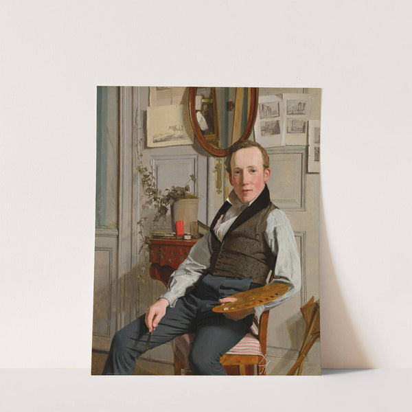 Portrait of Frederik Sødring by Christen Købke