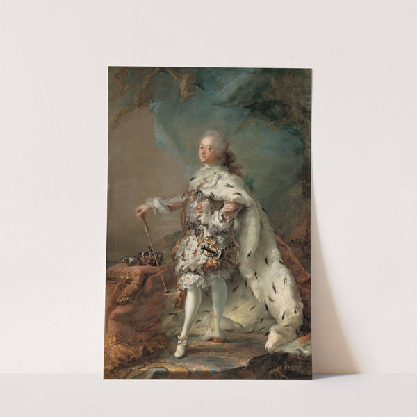 Portrait of Frederik V in Anointment Robe by Carl Gustaf Pilo