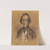 Portrait of Fryderyk Chopin by Nicolas Eustache Maurin