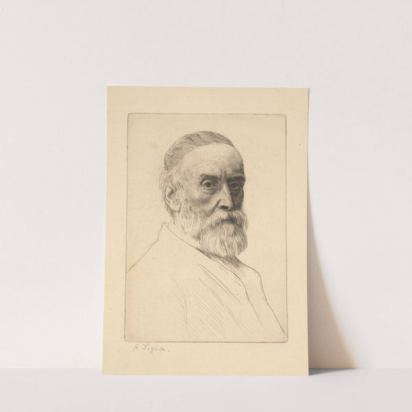 Portrait of G. F. Watts R.A. (1879) by Alphonse Legros