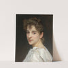 Portrait Of Gabrielle Cot (1890) by William Bouguereau