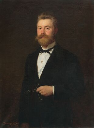 Portrait of Gejza Bencúr.