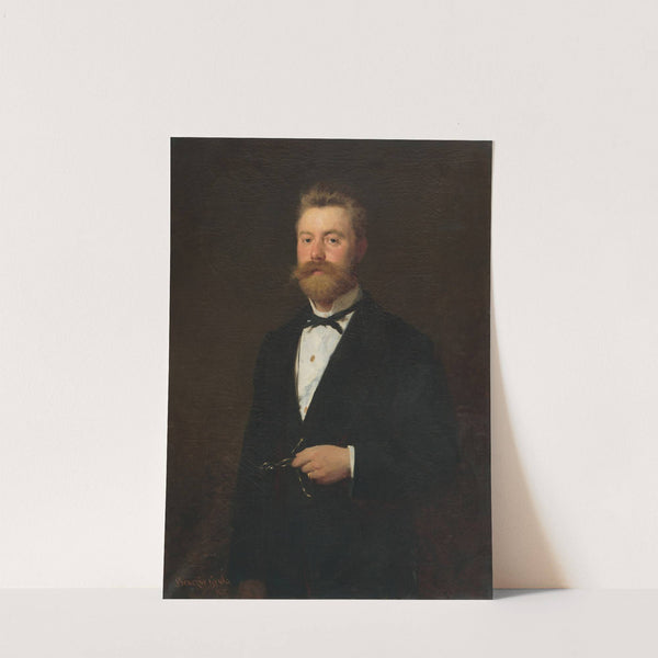 Portrait of Gejza Bencúr. by Gyula Benczúr