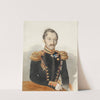 Portrait Of General Daniel Alexandrovich Gershtentsveig by Ivan Alexeevich Nechaev
