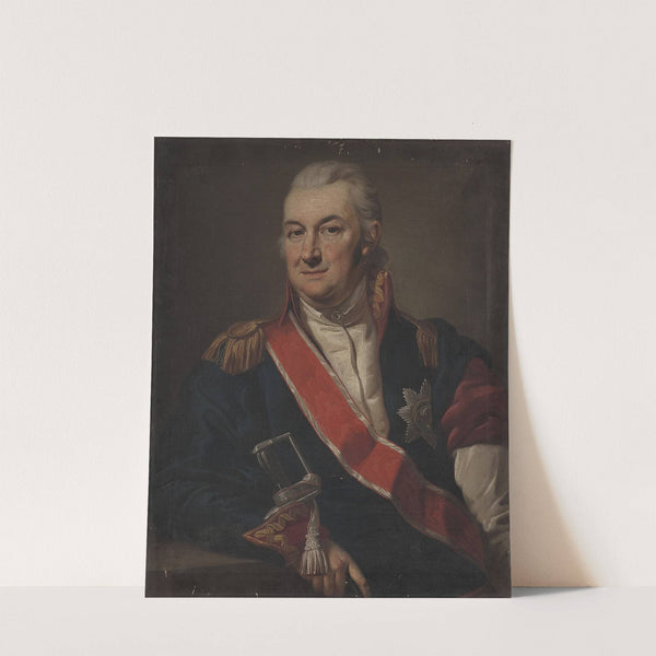 Portrait of general Mikołaj Morawski by Józef Peszka