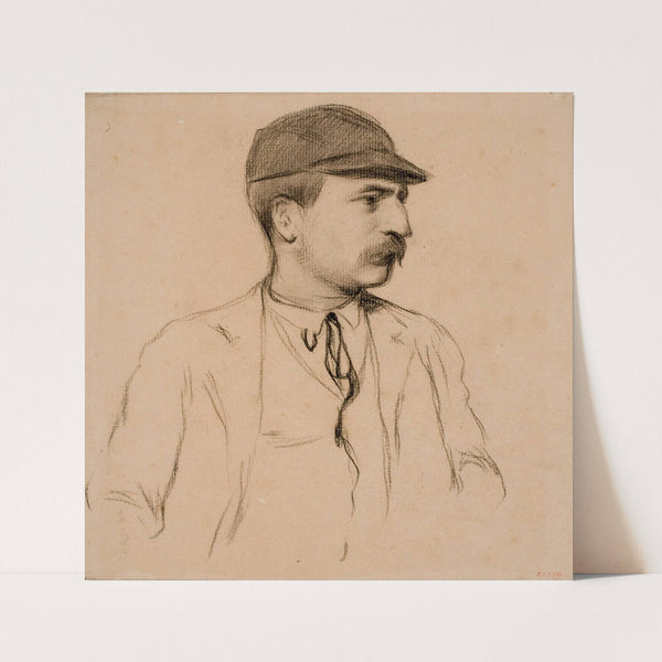 Portrait of Genís Muntaner by Santiago Rusiñol