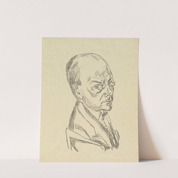 Portrait of Georg Swarzenski (1921) by Max Beckmann