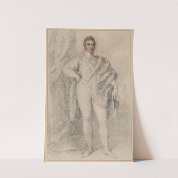 Portrait of George, 5th Duke of Marlborough, with Blenheim in the Distance by Richard Cosway