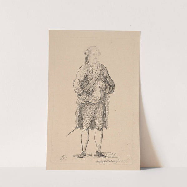 Portrait of George III (1784) by James Sayers